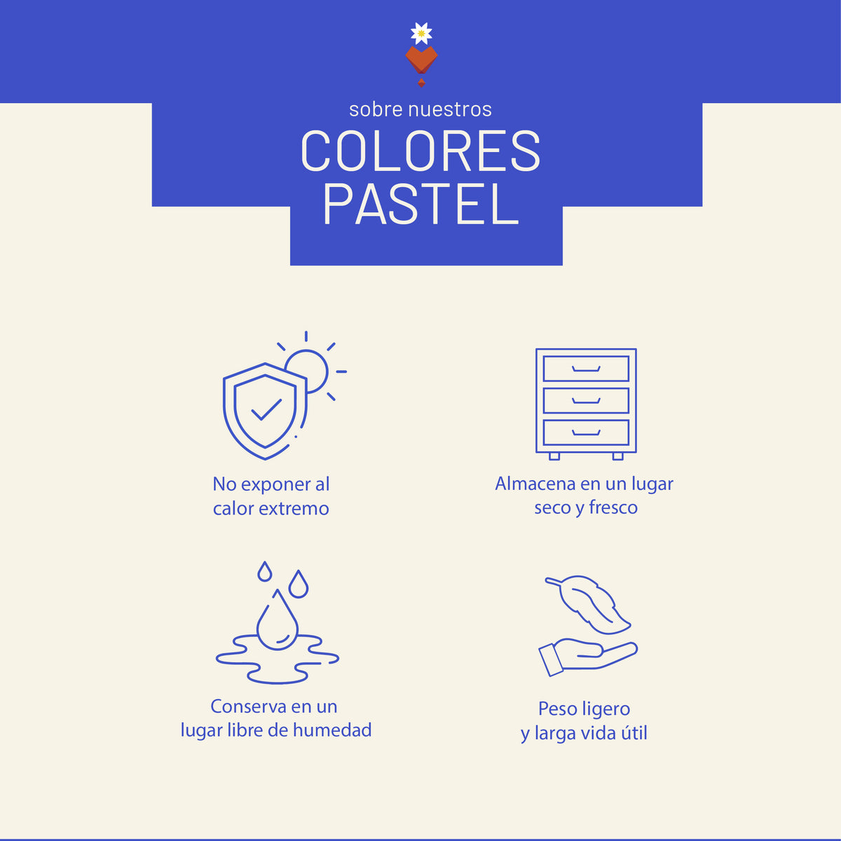 Colores pastel