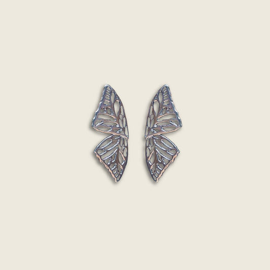 Silver Butterfly Wings