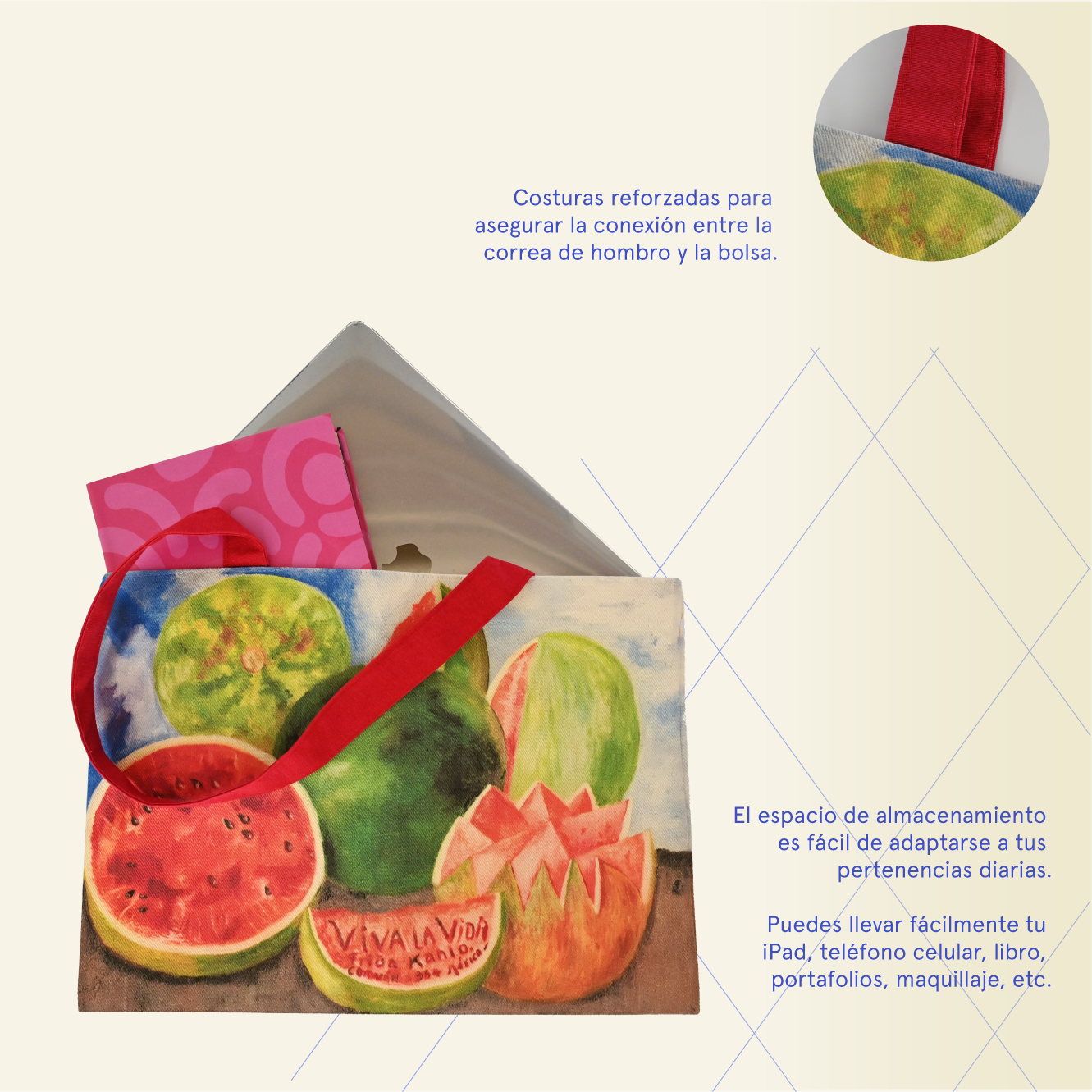 Bolsa Viva la vida chica