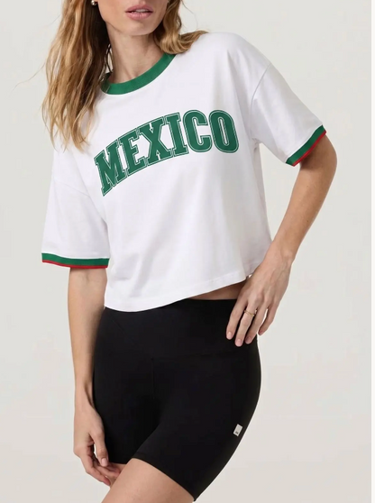 Camiseta TM blanca M/L
