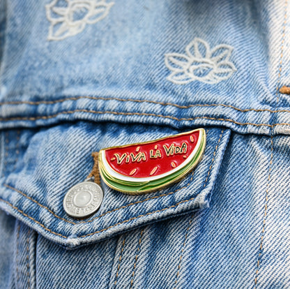 Pin Sandía metal