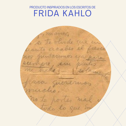 Black pencil with Frida Kahlo quotes