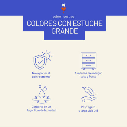Colors with large case