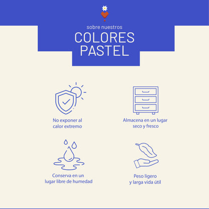 Colores pastel