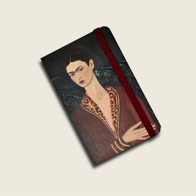 Frida Kahlo Portrait Notebook with Velvet