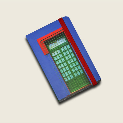 Blue House Window Notebook