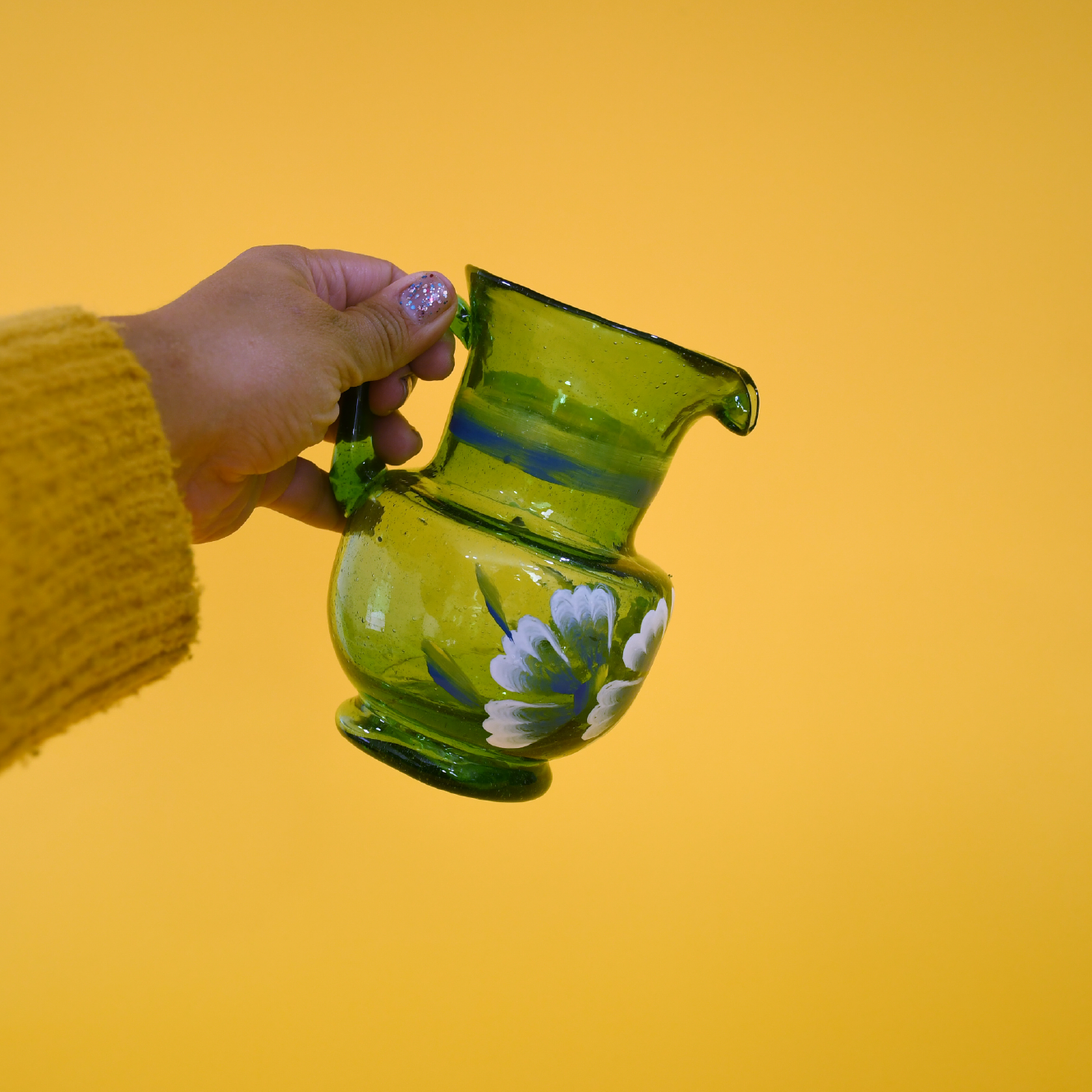 Jarra mexicana decorada