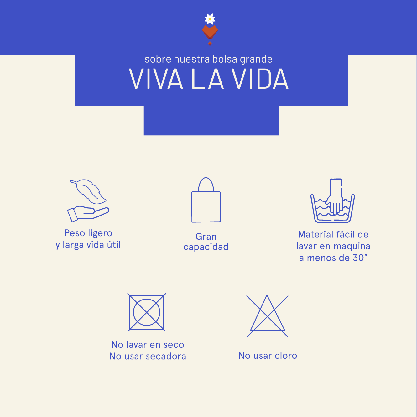 Bolsa Viva la vida grande