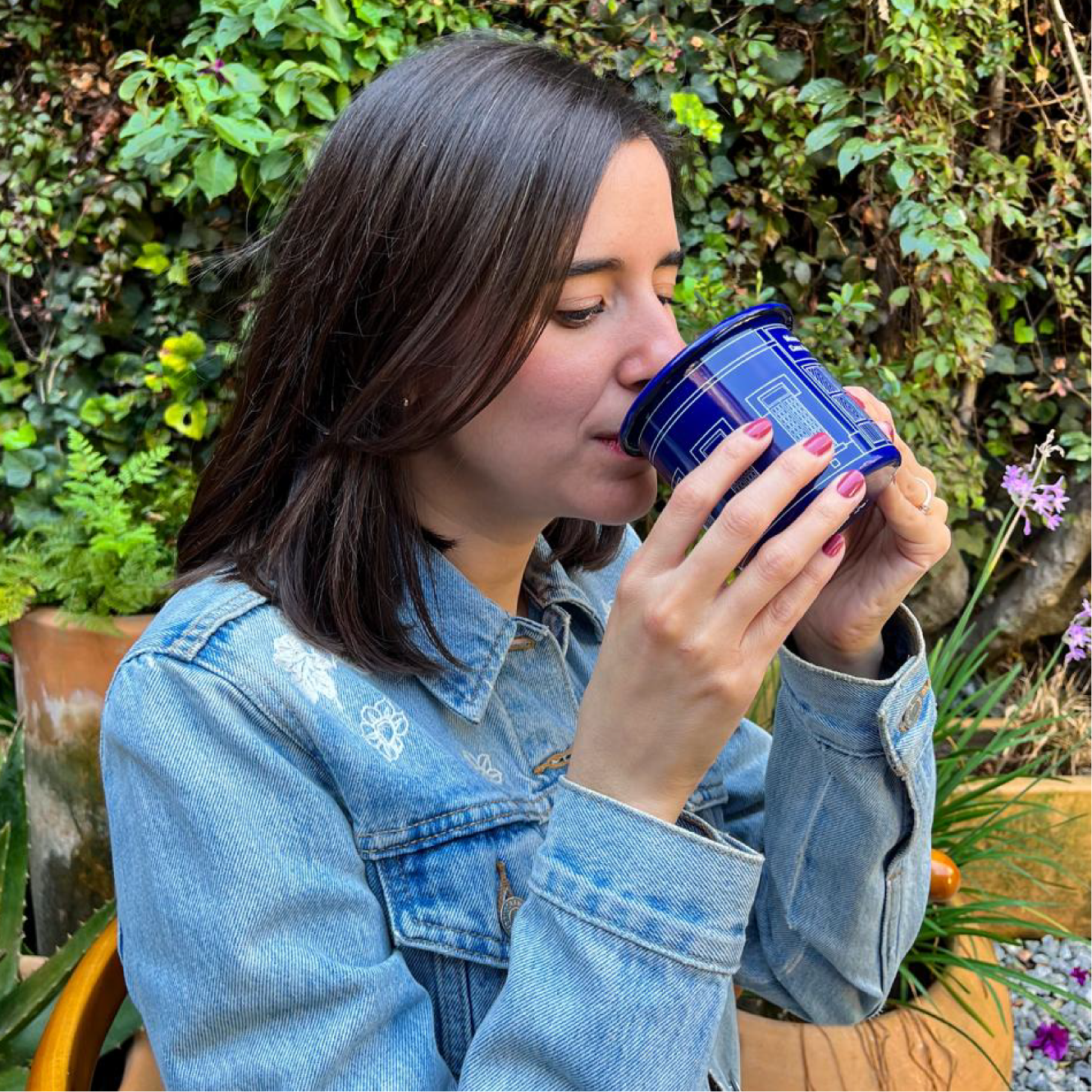 Taza de peltre Museo Casa Azul