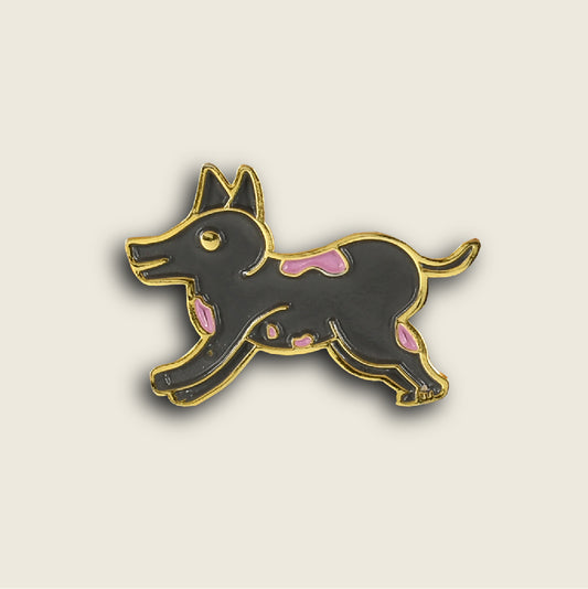Metal Dog Pin
