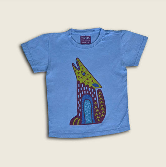 Playera infantil coyote