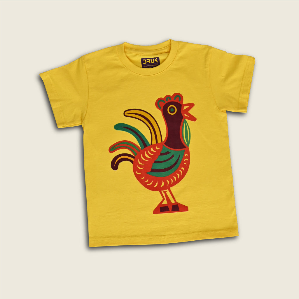Playera infantil gallo