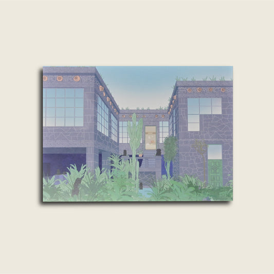 Postal Estudio Museo Frida Kahlo