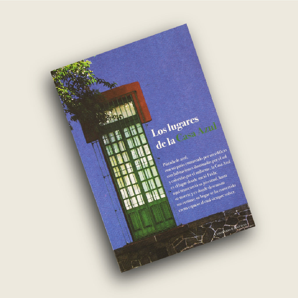 7-piece unfolded postcards - The places of the Blue House