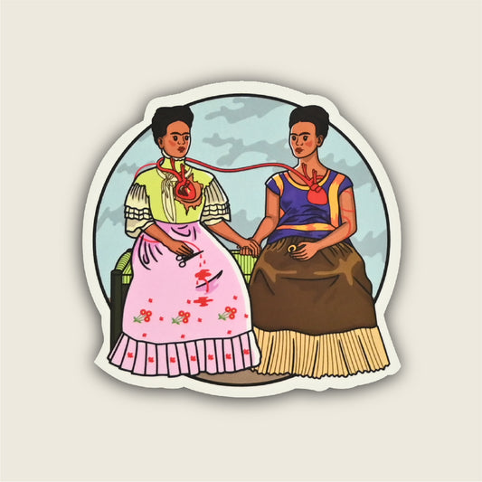 Las dos Fridas - sticker