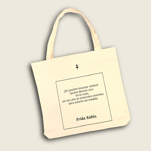 Tote bag / Frase ¿Se pueden inventar