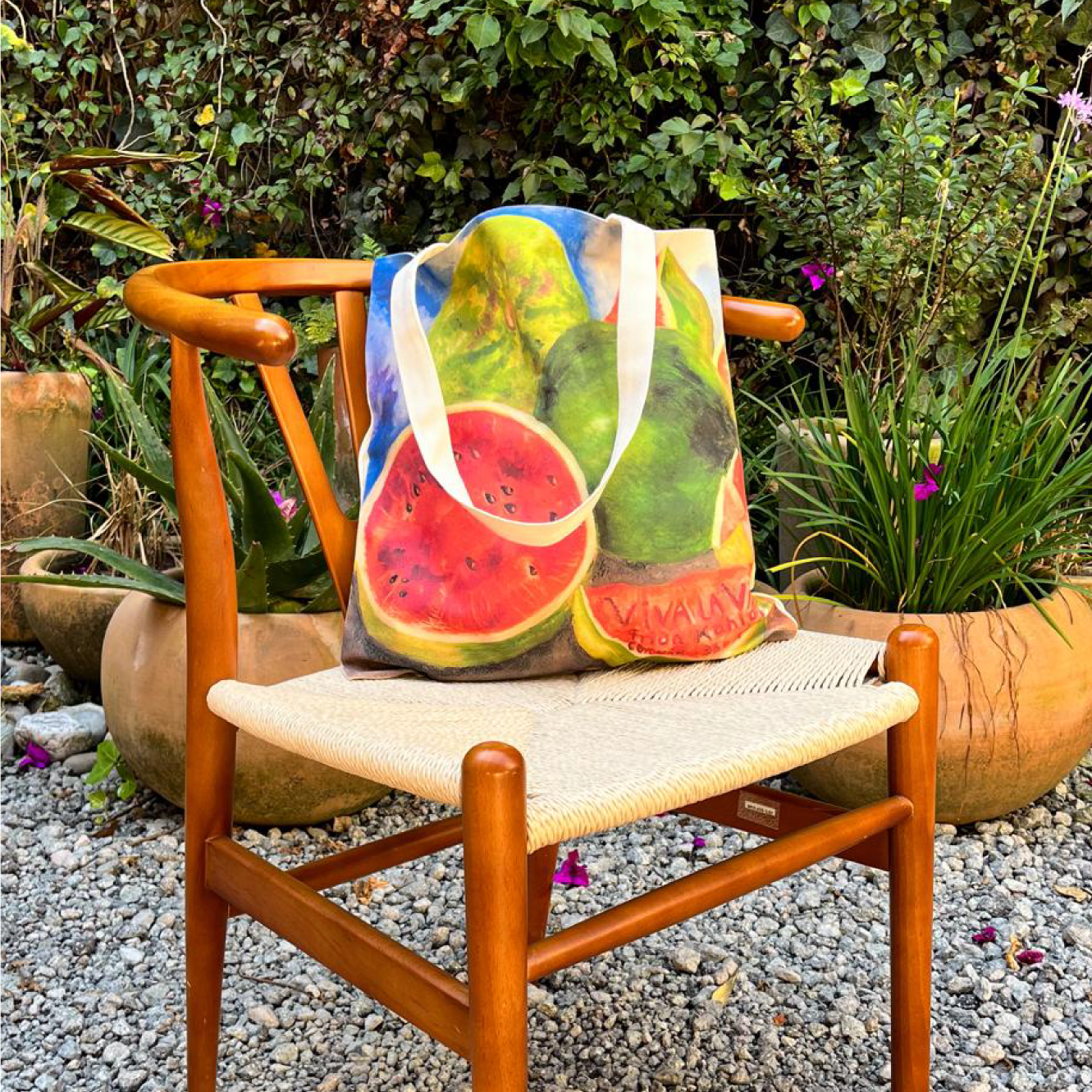 Tote bag Viva la vida