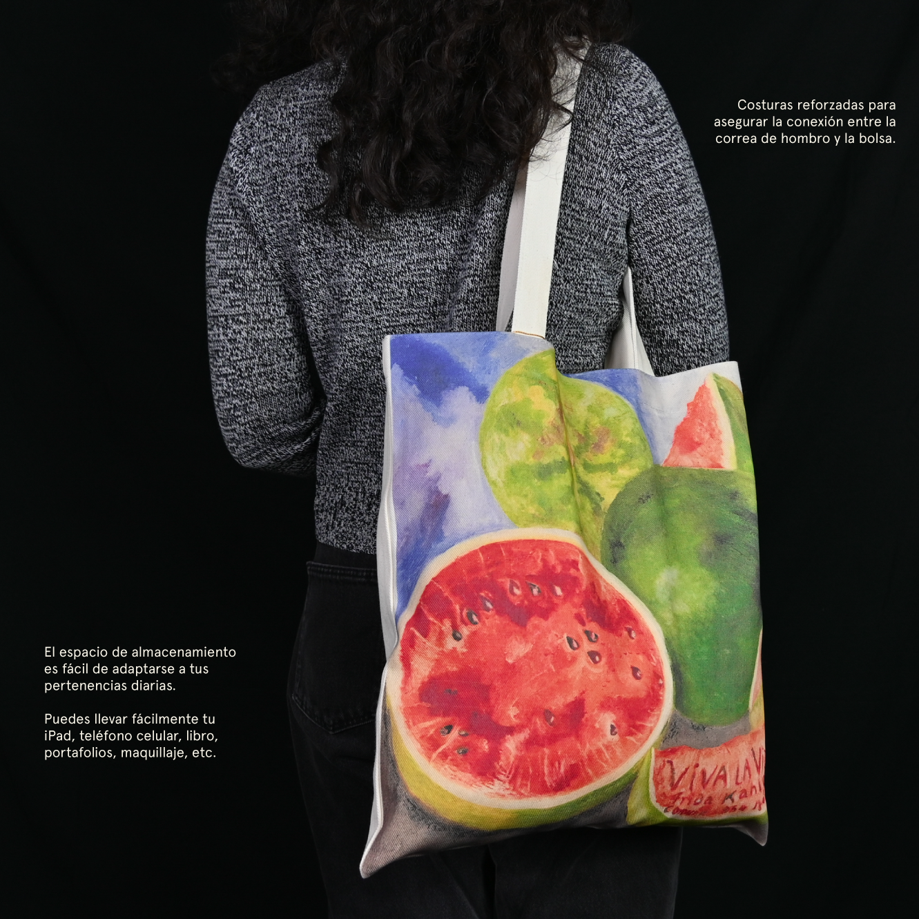 Tote bag Viva la vida